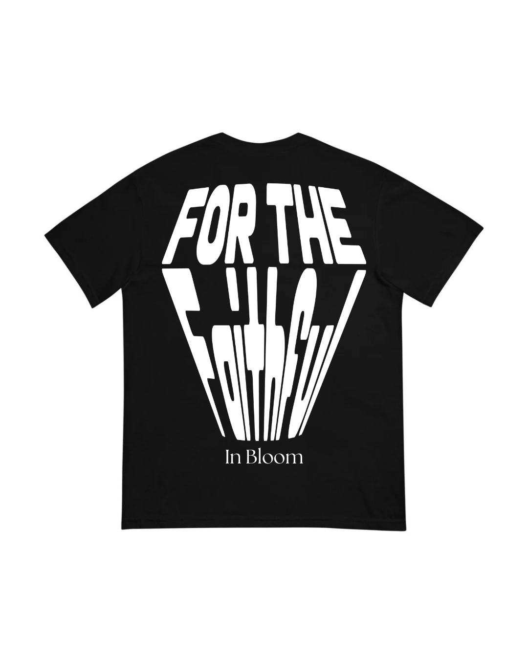 "For The Faithful" Black Tee
